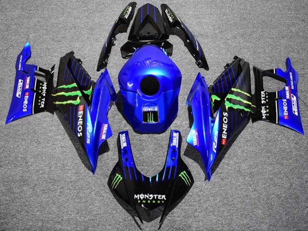 2022-2024 Blue Green Black Monster ENEOS Yamalube Yamaha YZF R3/R25 Motorcycle Fairings Canada