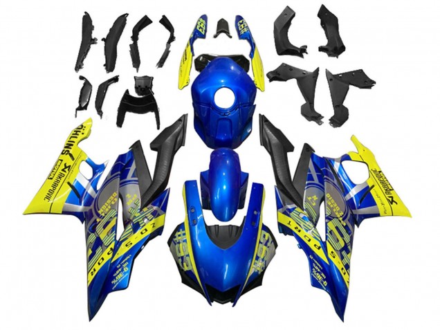 2022-2024 Yellow Blue Matte Black 93 Yamaha YZF R3/R25 Motorcycle Fairings Canada