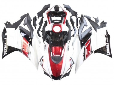 2022-2024 White Red Black Yamalube Yamaha YZF R3/R25 Motorcycle Fairings Canada