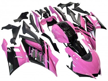 2022-2024 Pink Glossy Black Monster Yamaha YZF R3/R25 Motorcycle Fairings Canada