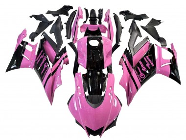 2022-2024 Pink Glossy Black Monster Yamaha YZF R3/R25 Motorcycle Fairings Canada