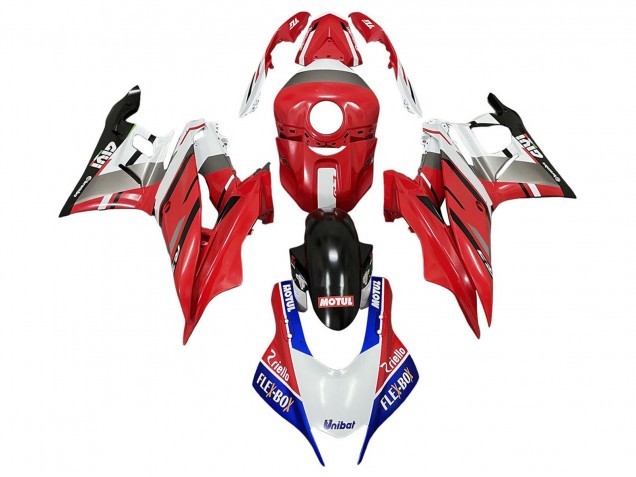 2022-2024 White Red Blue Black Motul Flex Box Givi Unubat Yamaha YZF R3/R25 Motorcycle Fairings Canada