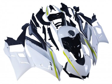 2022-2024 White Yellow Black Yamaha YZF R3/R25 Motorcycle Fairings Canada