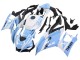 2022-2024 White Light Blue Yamaha YZF R3/R25 Motorcycle Fairings Canada