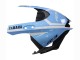 2022-2024 White Light Blue Yamaha YZF R3/R25 Motorcycle Fairings Canada