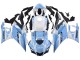 2022-2024 White Light Blue Yamaha YZF R3/R25 Motorcycle Fairings Canada