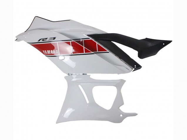 2022-2024 White Red Yellow Black Yamaha YZF R3/R25 Motorcycle Fairings Canada