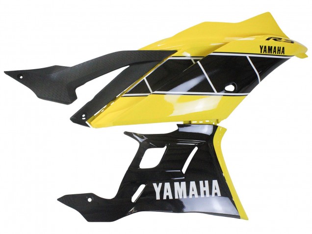 2022-2024 Yellow Black Yamaha YZF R3/R25 Motorcycle Fairing Canada