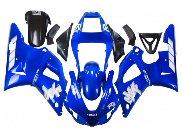 1998-1999 Blue White Yamaha YZF 1000 R1 Motorcycle Fairings Canada