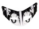 1998-1999 White Glossy Black Yamaha YZF 1000 R1 Motorcycle Fairings Canada