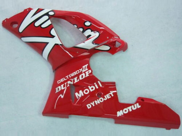 1998-1999 Red White Black Dunlop Yamaha YZF 1000 R1 Motorcycle Fairings Canada