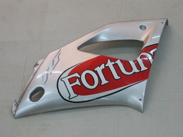 2000-2001 Silver Red Fortuna Motul Yamaha YZF 1000 R1 Motorcycle Fairings Canada