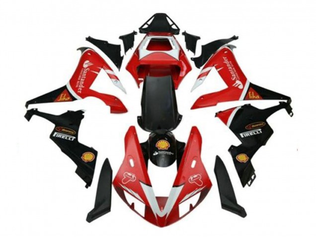 2002-2003 Red Silver Black Santander Yamaha YZF 1000 R1 Motorcycle Fairings Canada