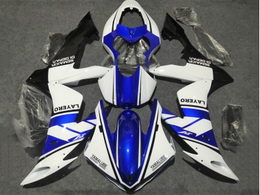 2002-2003 White Blue Matte Black Yamalube Yamaha YZF 1000 R1 Motorcycle Fairings Canada