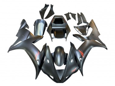 2002-2003 Matte Black Red Yamaha YZF 1000 R1 Motorcycle Fairings Canada