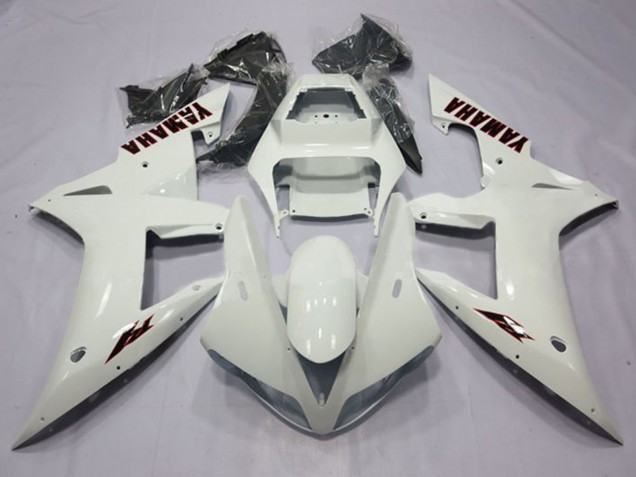 2002-2003 Pearl White Black Yamaha YZF 1000 R1 Motorcycle Fairings Canada