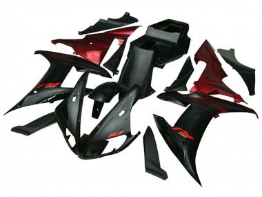 2002-2003 Red Black Flame Yamaha YZF 1000 R1 Motorcycle Fairings Canada