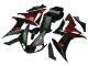 2002-2003 Red Black Flame Yamaha YZF 1000 R1 Motorcycle Fairings Canada