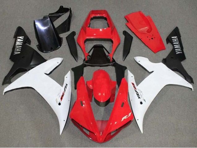 2002-2003 Red White Black Yamaha YZF 1000 R1 Motorcycle Fairings Canada