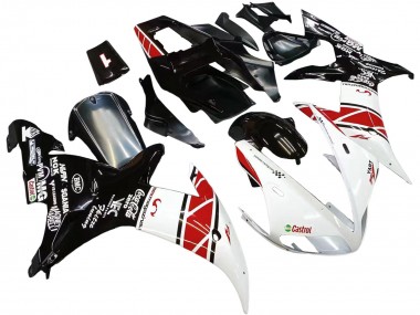 2002-2003 White Red Black Castrol Yamaha YZF 1000 R1 Motorcycle Fairings Canada