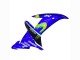 2002-2003 Blue Black Green MoviStar ENEOS Monster Yamaha YZF 1000 R1 Motorcycle Fairings Canada