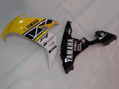 2004-2006 Yellow White Glossy Black Yamaha YZF 1000 R1 Motorcycle Fairings Canada