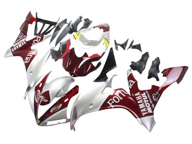 2004-2006 Silver Red Fortuna Motul Yamaha YZF 1000 R1 Motorcycle Fairings Canada