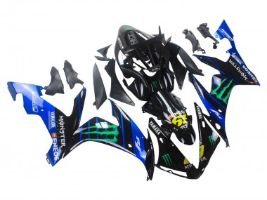 2004-2006 Blue Black Yellow Green Monster Yamalube ENEOS 69 Yamaha YZF 1000 R1 Motorcycle Fairings Canada
