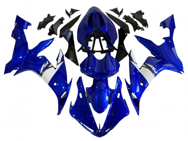 2004-2006 Blue White Yamaha YZF 1000 R1 Motorcycle Fairings Canada
