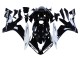 2004-2006 Glossy Black White Motul Yamaha YZF 1000 R1 Motorcycle Fairings Canada