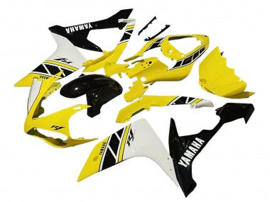 2007-2008 Yellow White Black Yamaha YZF 1000 R1 Motorcycle Fairing Canada