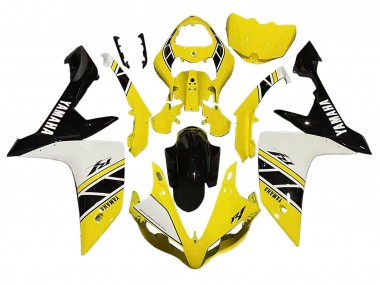 2007-2008 Yellow White Black Yamaha YZF 1000 R1 Motorcycle Fairing Canada