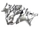 2007-2008 Grey Yamaha YZF 1000 R1 Motorcycle Fairings Canada