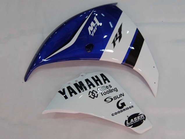 2009-2011 White Blue Black M1 Yamaha YZF 1000 R1 Motorcycle Fairings Canada