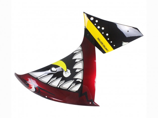 2009-2011 Red Yellow Black Shark 46 Yamaha YZF 1000 R1 Motorcycle Fairings Canada