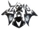 2009-2011 Glossy Black White Decal Yamaha YZF 1000 R1 Motorcycle Fairings Canada