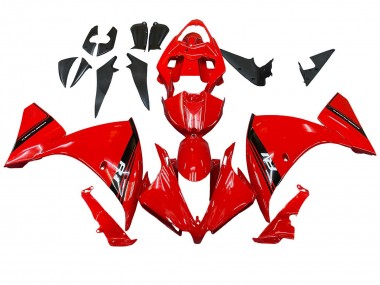 2012-2014 Red Glossy Black Yamaha YZF 1000 R1 Motorcycle Fairing Canada