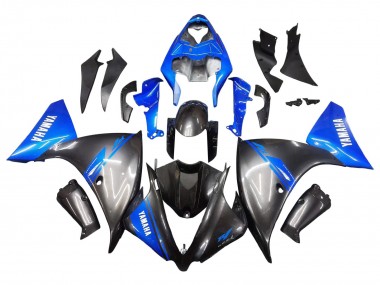 2012-2014 Blue Glossy Black Yamaha YZF 1000 R1 Motorcycle Fairings Canada
