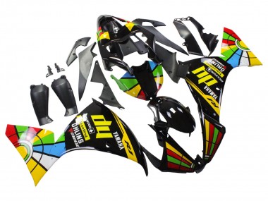 2012-2014 Glossy Black Yellow Green Blue Red Color Wheel Yamaha YZF 1000 R1 Motorcycle Fairings Canada