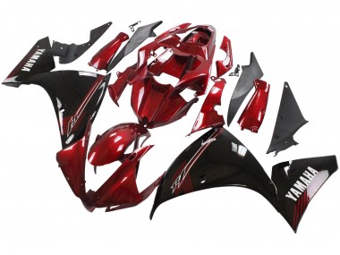 2012-2014 Red Glossy Black Yamaha YZF 1000 R1 Motorcycle Fairings Canada