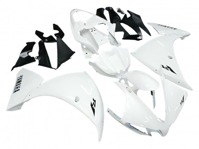 2012-2014 White Yamaha YZF 1000 R1 Motorcycle Fairing Canada
