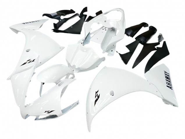 2012-2014 White Yamaha YZF 1000 R1 Motorcycle Fairing Canada