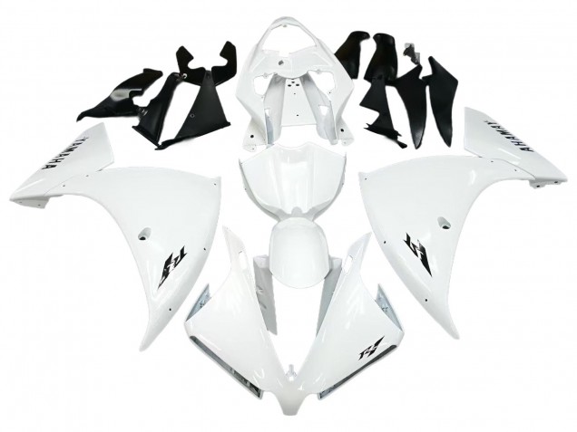 2012-2014 White Yamaha YZF 1000 R1 Motorcycle Fairing Canada