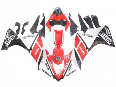 2012-2014 White Red Glossy Black Petronas Yamaha YZF 1000 R1 Motorcycle Fairings Canada