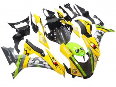 2015-2019 Yellow Green Shark Yamaha YZF 1000 R1 Motorcycle Fairings Canada