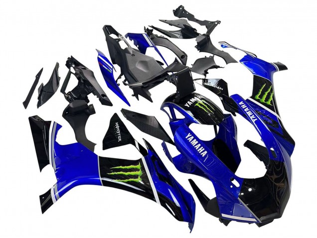 2015-2019 Blue Glossy Black Green Monster Yamaha YZF 1000 R1 Motorcycle Fairings Canada