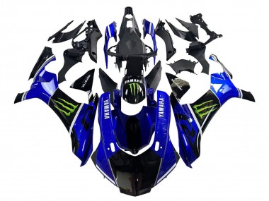 2015-2019 Blue Glossy Black Green Monster Yamaha YZF 1000 R1 Motorcycle Fairings Canada