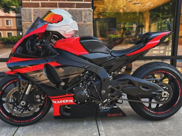 2015-2019 Red Black Silver Yamaha YZF 1000 R1 Motorcycle Fairings Canada
