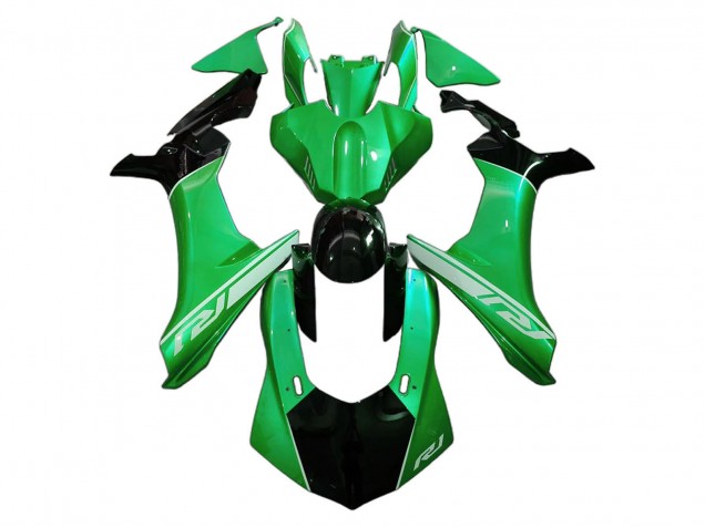 2020-2025 Green Glossy Black Yamaha YZF 1000 R1 Motorcycle Fairings Canada