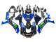 2020-2025 Blue Black Green Black ENEOS Monster Yamaha YZF 1000 R1 Motorcycle Fairings Canada
